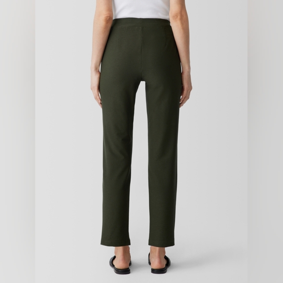Eileen Fisher Washable Crepe Slim Pant Size L NWOT - Picture 3 of 9